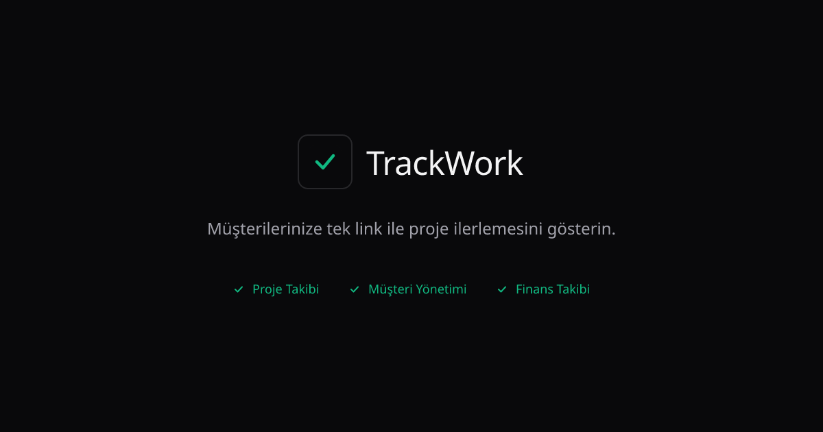 Client Project Tracking Software | Client Portal | TrackWork | TrackWork